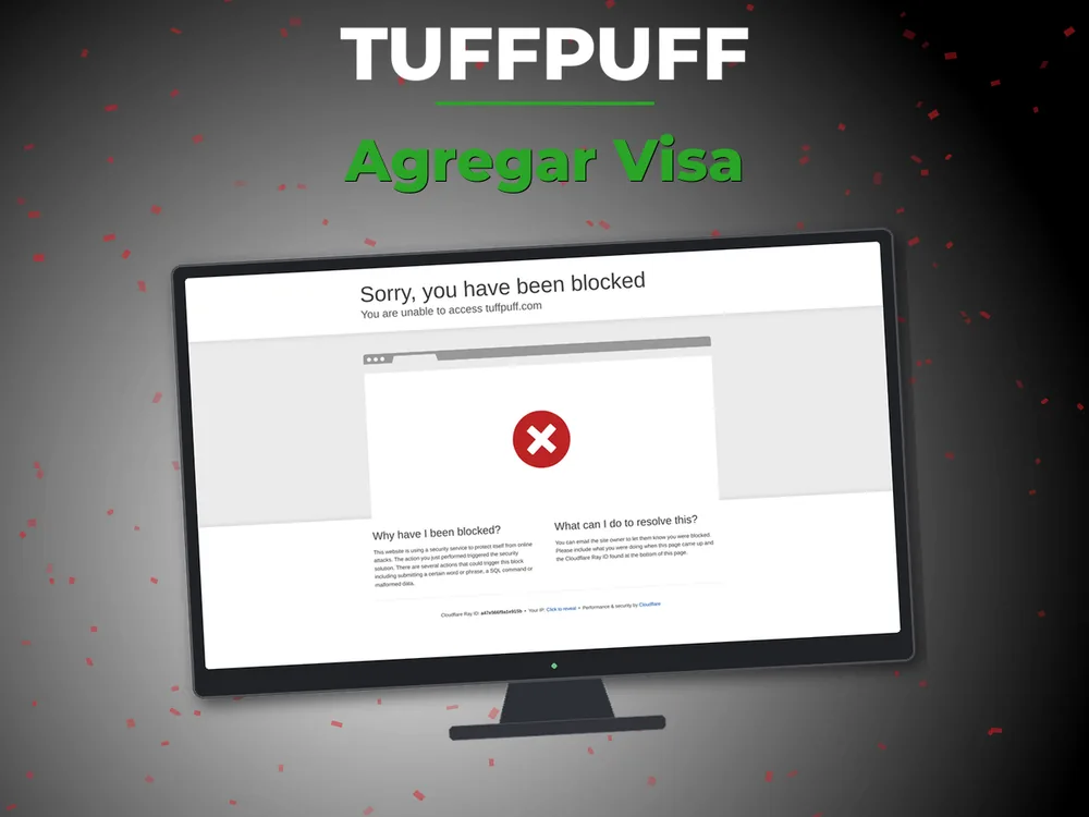 TuffPuff - Agregar Visa